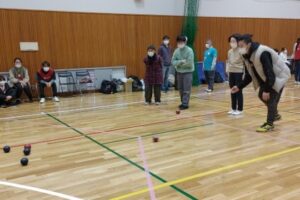 【ボッチャカップ】試合の様子