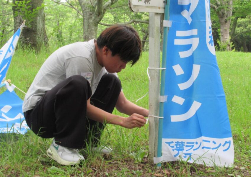設営の様子