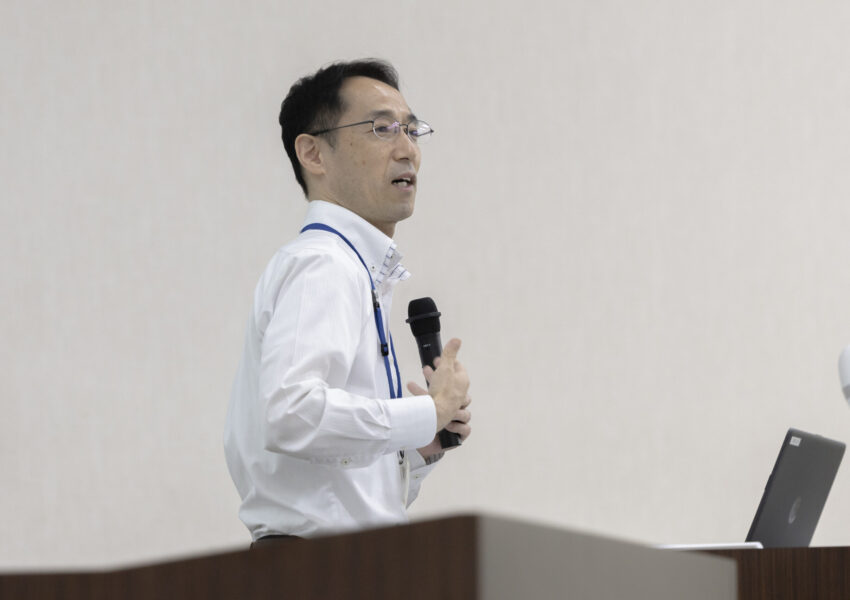 藤生先生による歓迎の挨拶