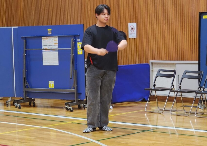 第７回いなげボッチャカップの様子