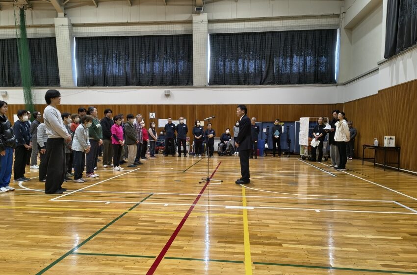 第７回いなげボッチャカップの様子