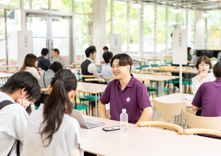 在学生との相談コーナー（オープンキャンパス研究部）①