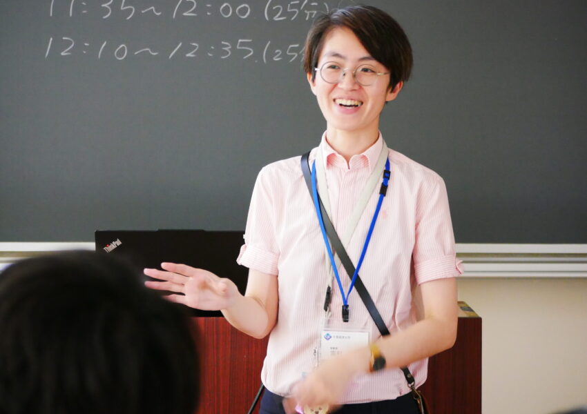 宗村准教授による模擬授業