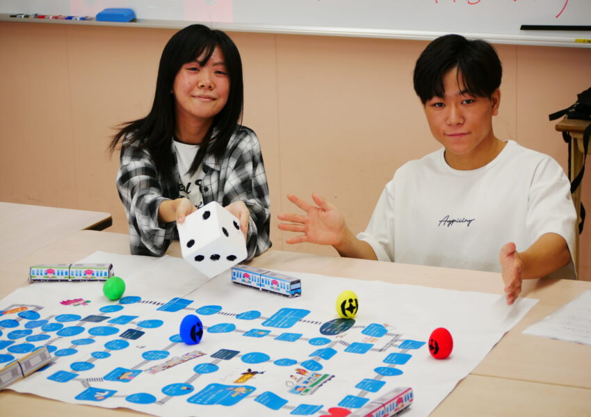 まちづくりゼミ展示会（ゼミ学生）①