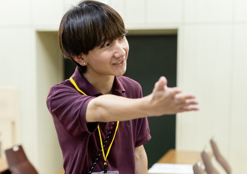 学生によるご案内